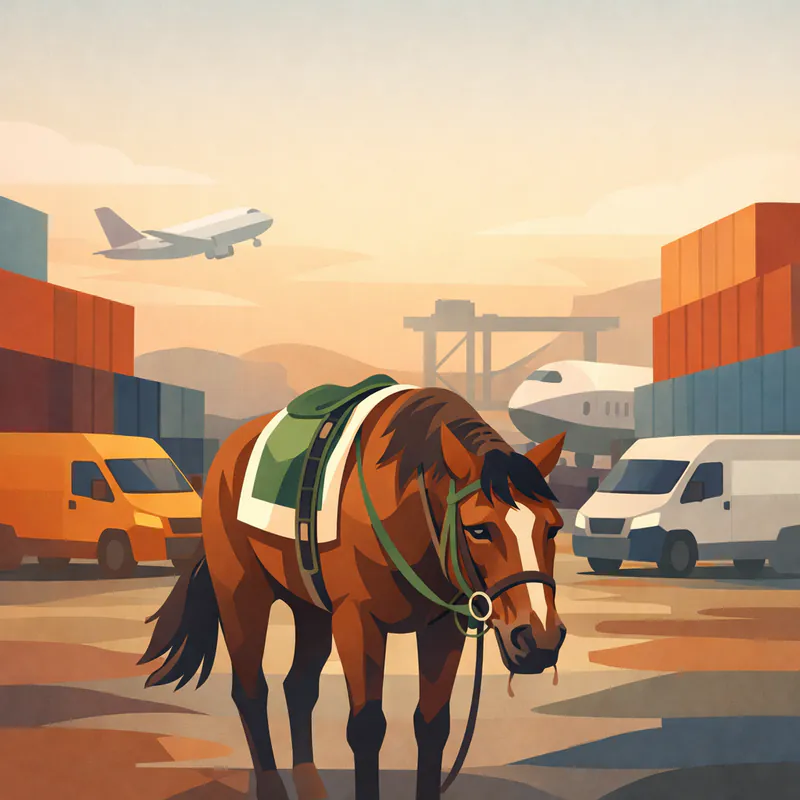 The Horse That Flew In and Stole the Derby