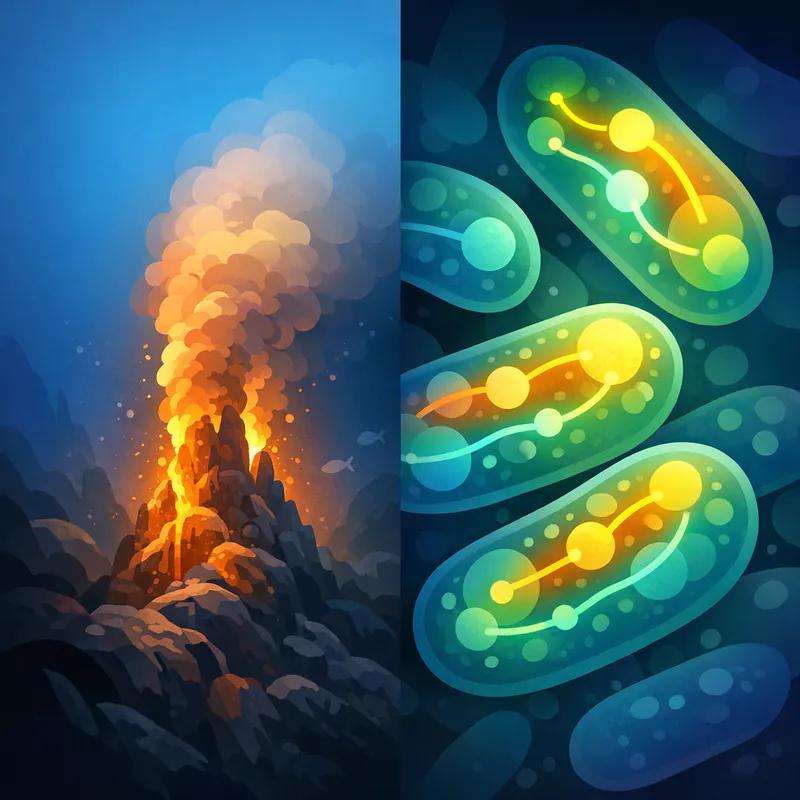 The Ancient Blueprint in Vents and Cells