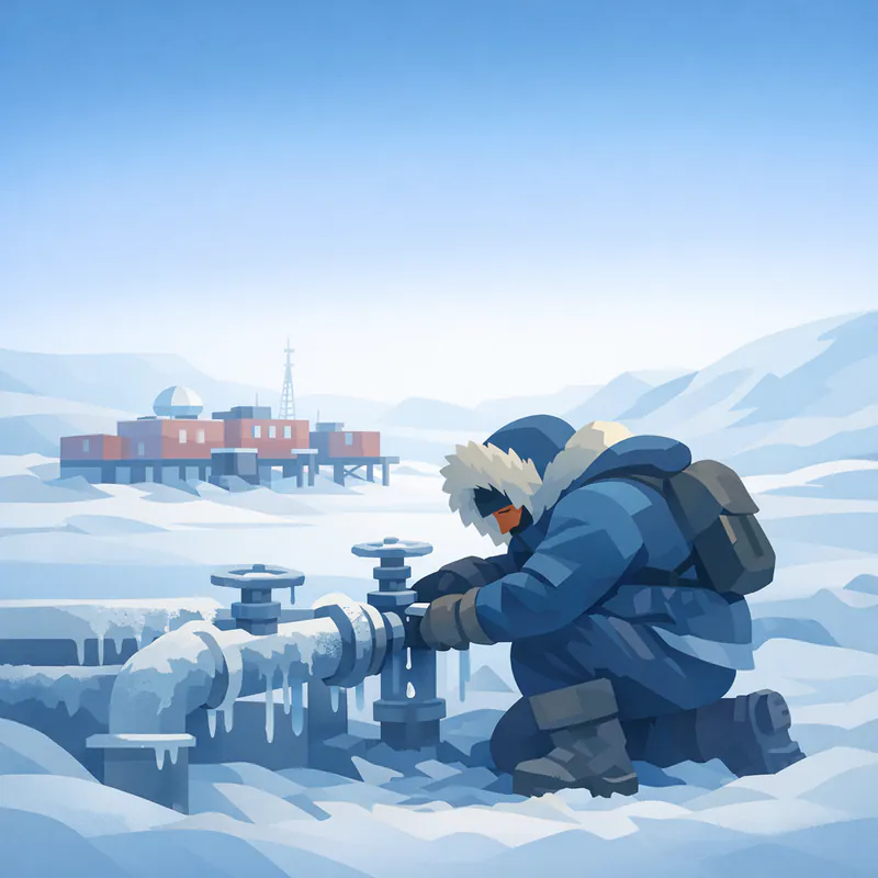 Antarctic Plumbers: The Lifeline of Science