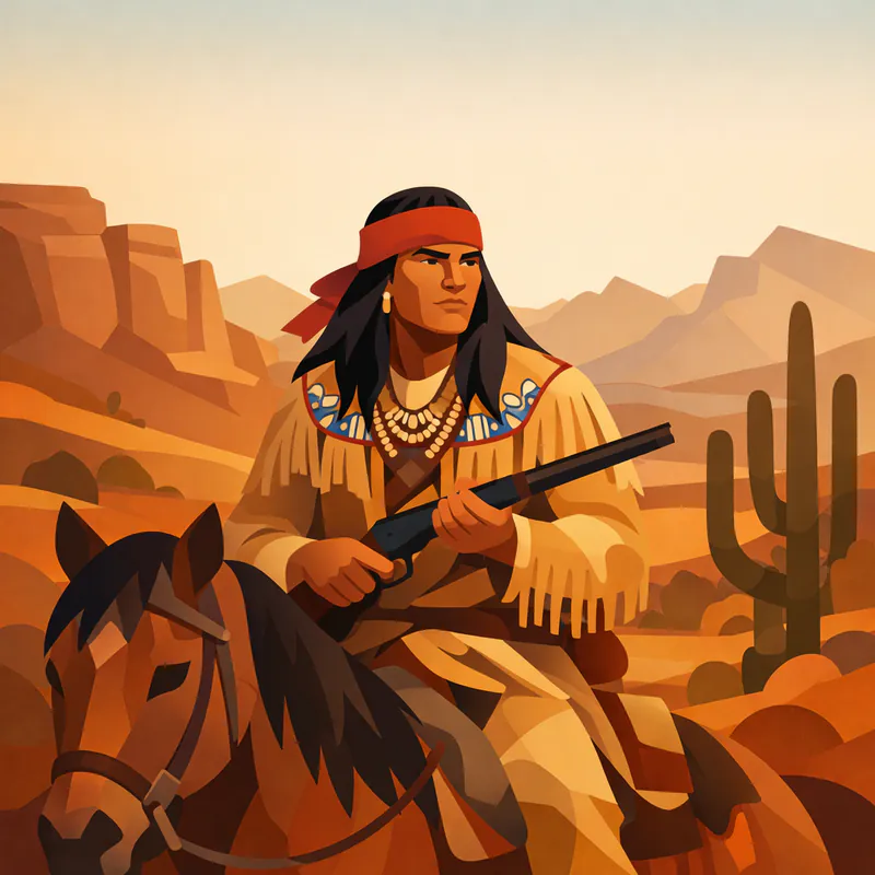 What's Woven into an Apache Warrior's Shirt?