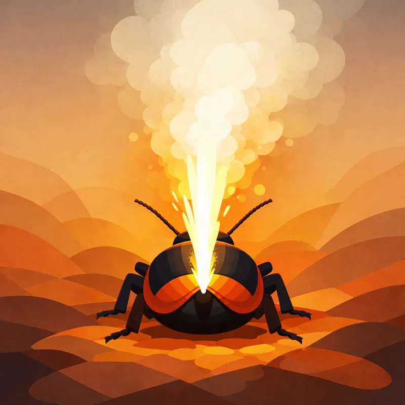 Bombardier Beetle: The Original Jet Engine