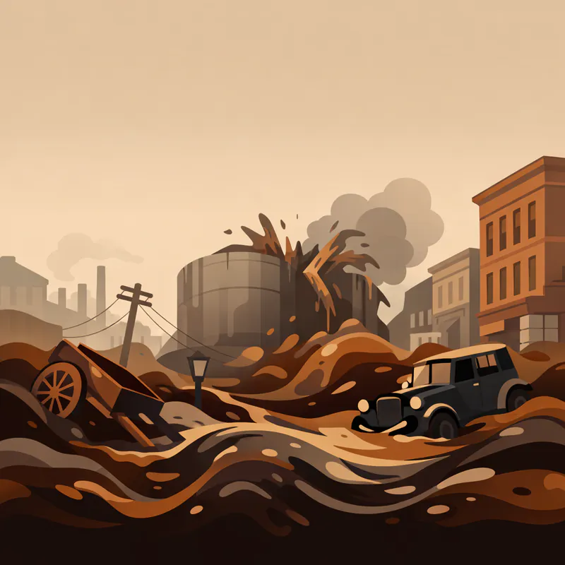 A Flood of Molasses Killed 21 People