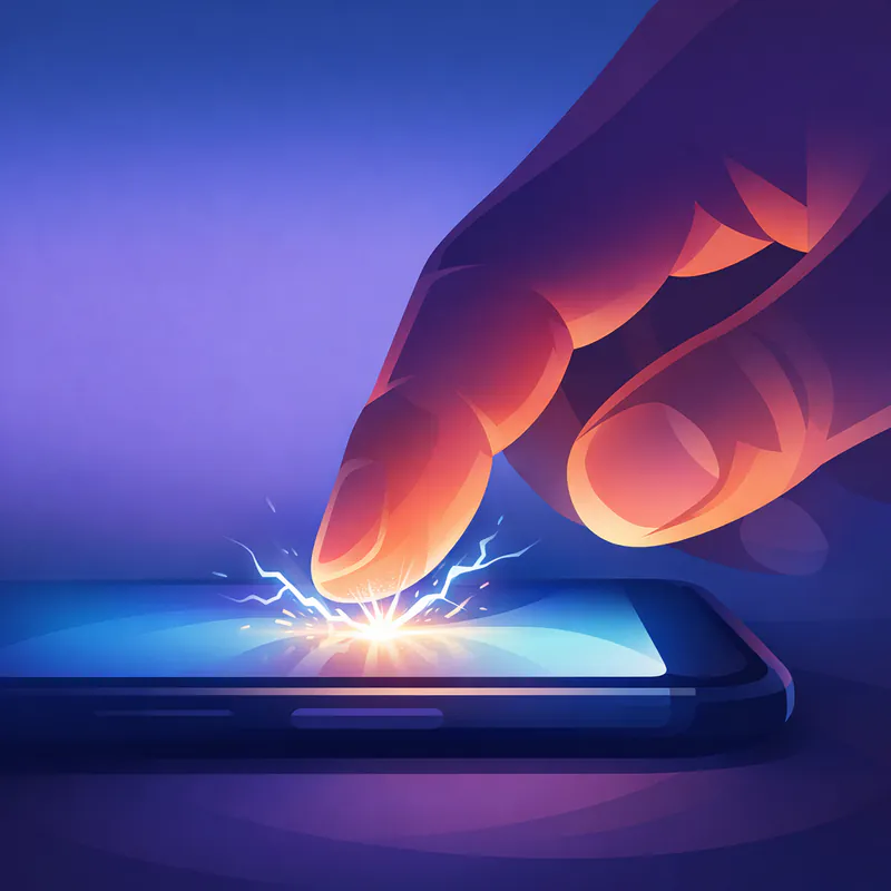 Why do gloves block your phone screen?