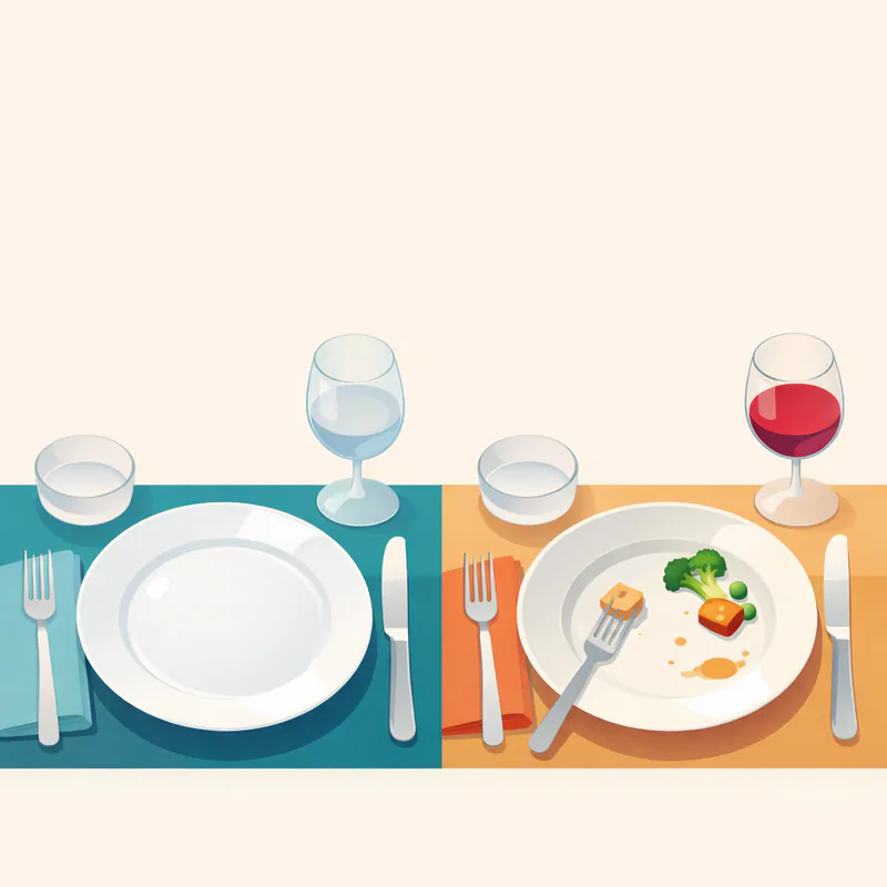 The Hidden Meaning of an Empty Plate