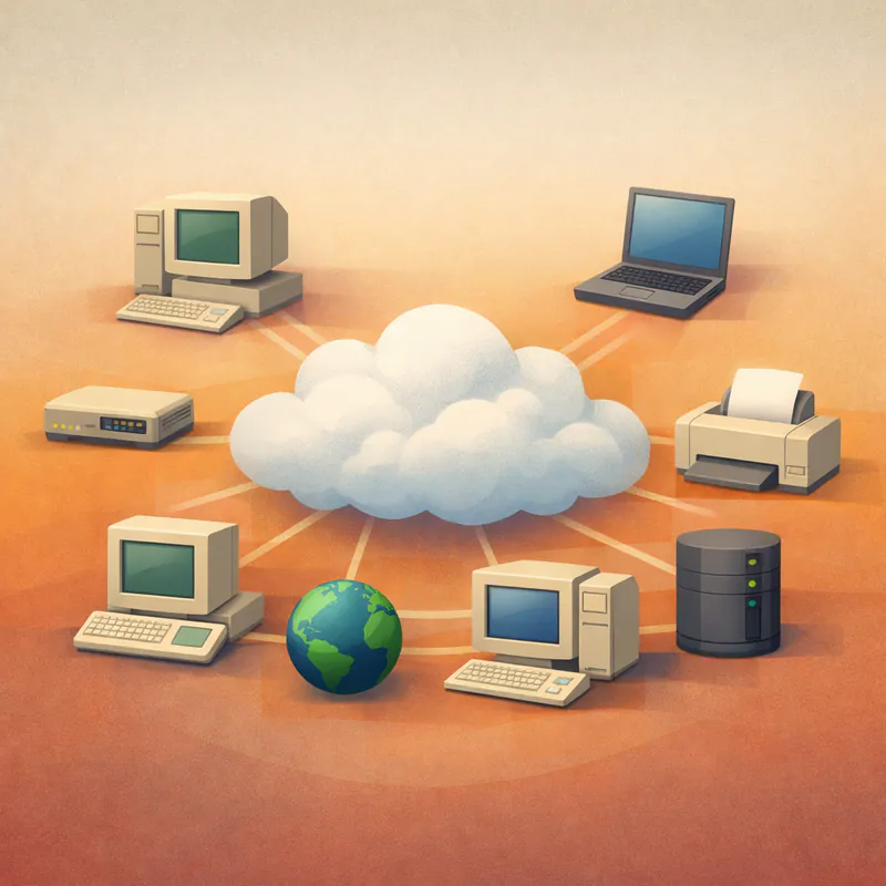 The Cloud: A Diagram That Hid the Servers