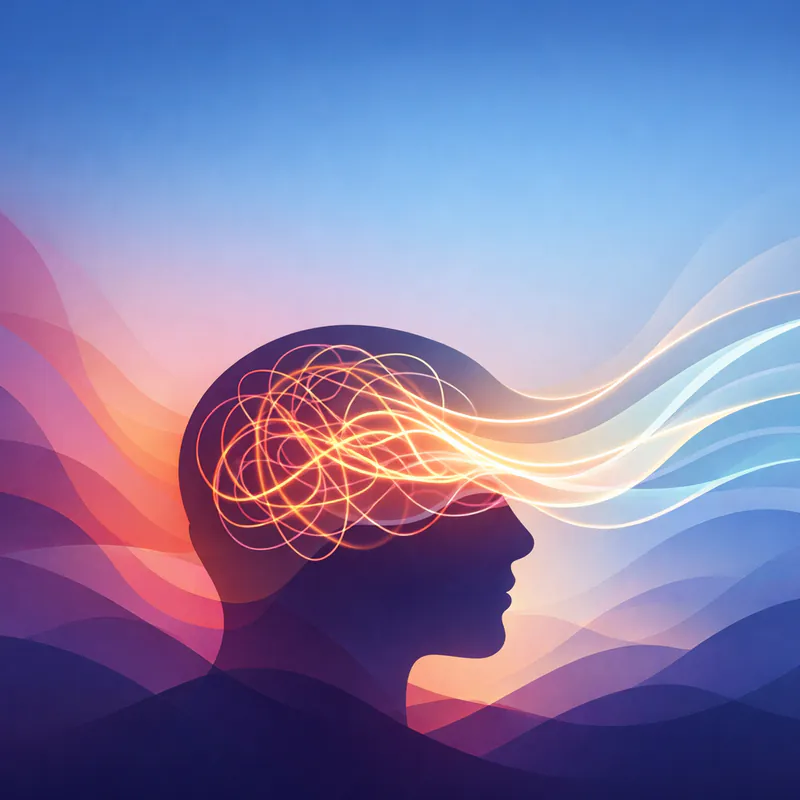 Detach From Negative Thoughts to Save Energy