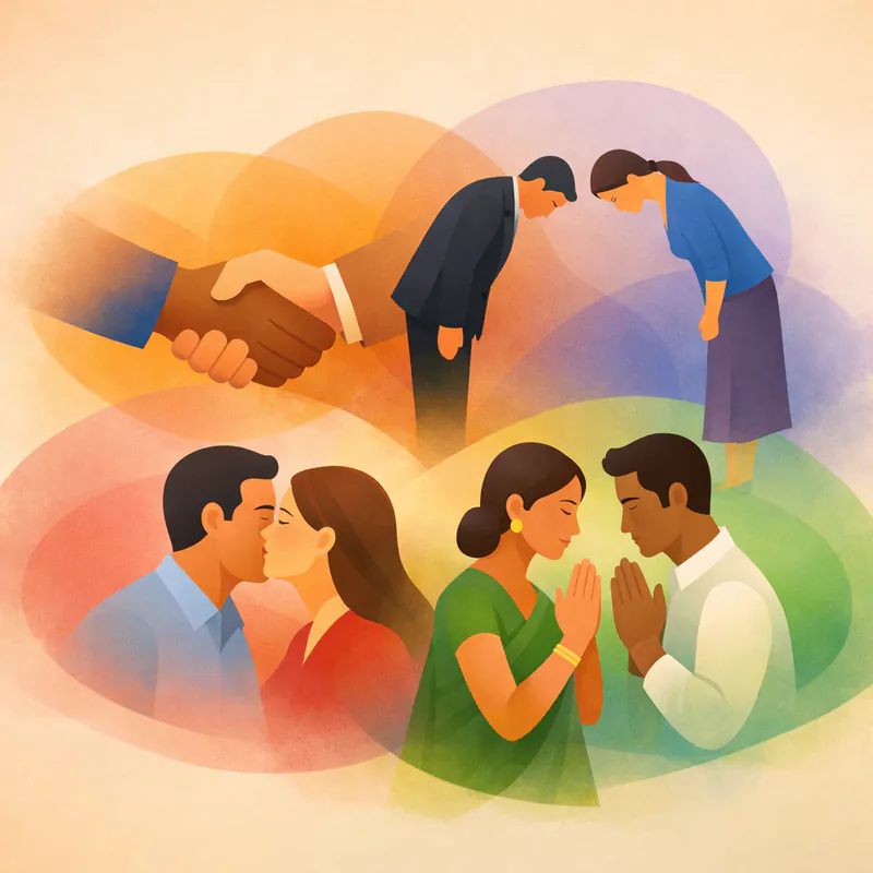 Why we touch each other differently