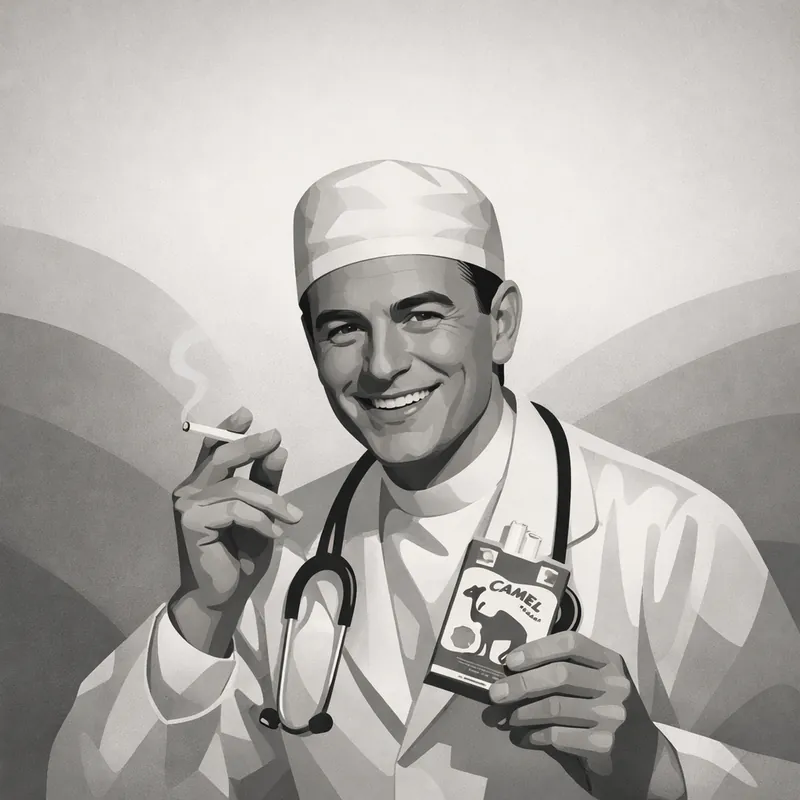 Smoke Camels: 1940s Doctor's Orders