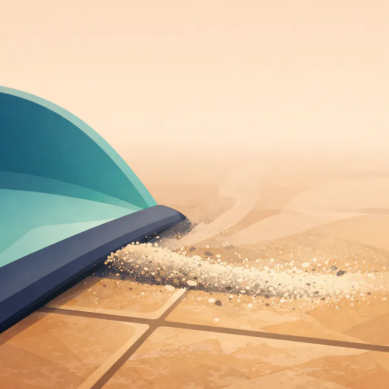 The Dustpan: Why Its Edge Is Flexible