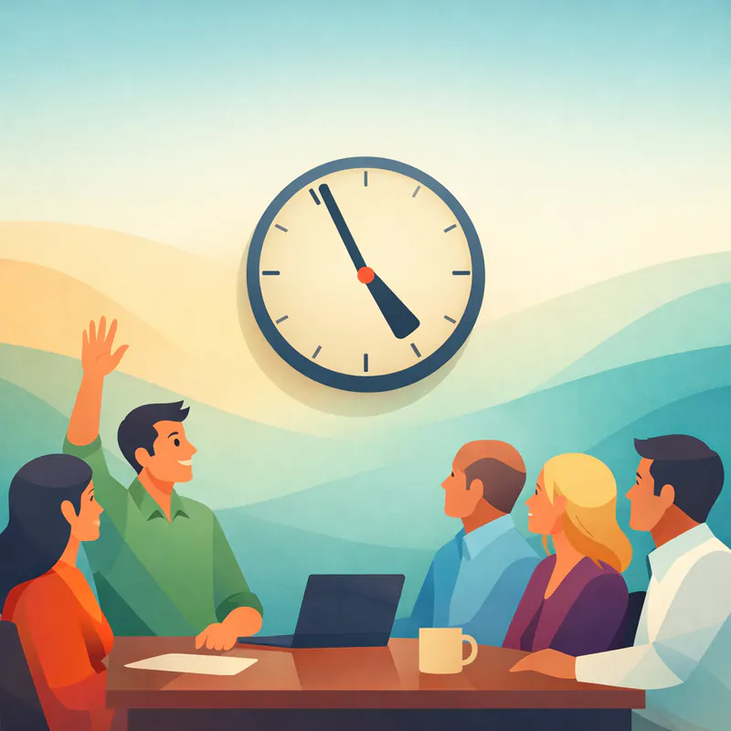 The People vs. The Last-Minute Question