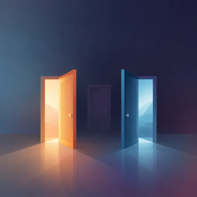 False Dilemma: The illusion of two choices