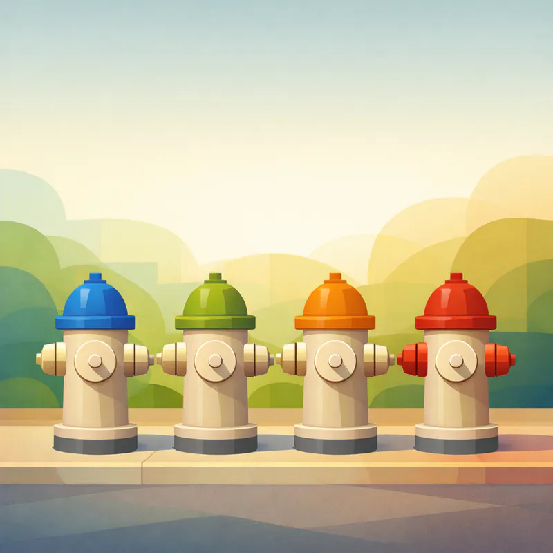 Fire Hydrants: The Hidden Color Code