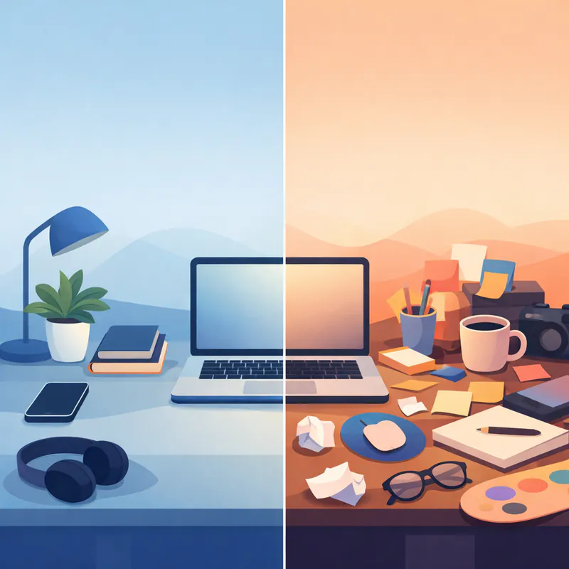 Design a Desk for a Busy Week