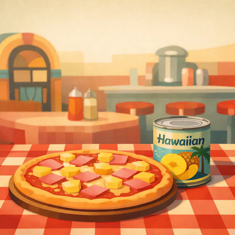 Hawaiian Pizza: A Canadian-Greek Invention