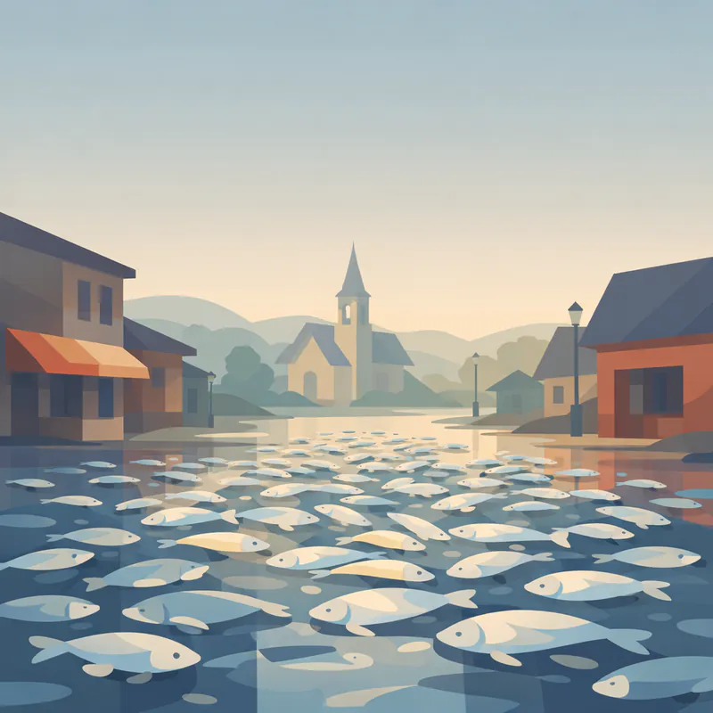 A Town Where it Rains Fish Every Year