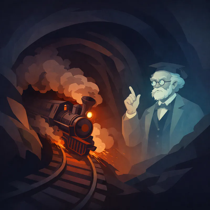 The Runaway Train: A Victorian Expert's Blunder