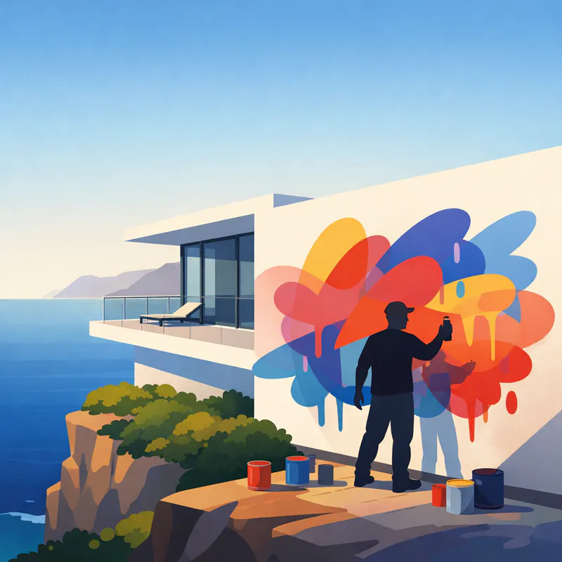 The Architect Who Was Erased by Paint