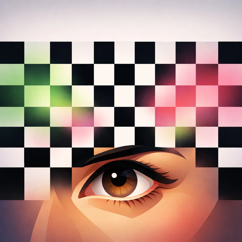 Why you see colors that aren't there