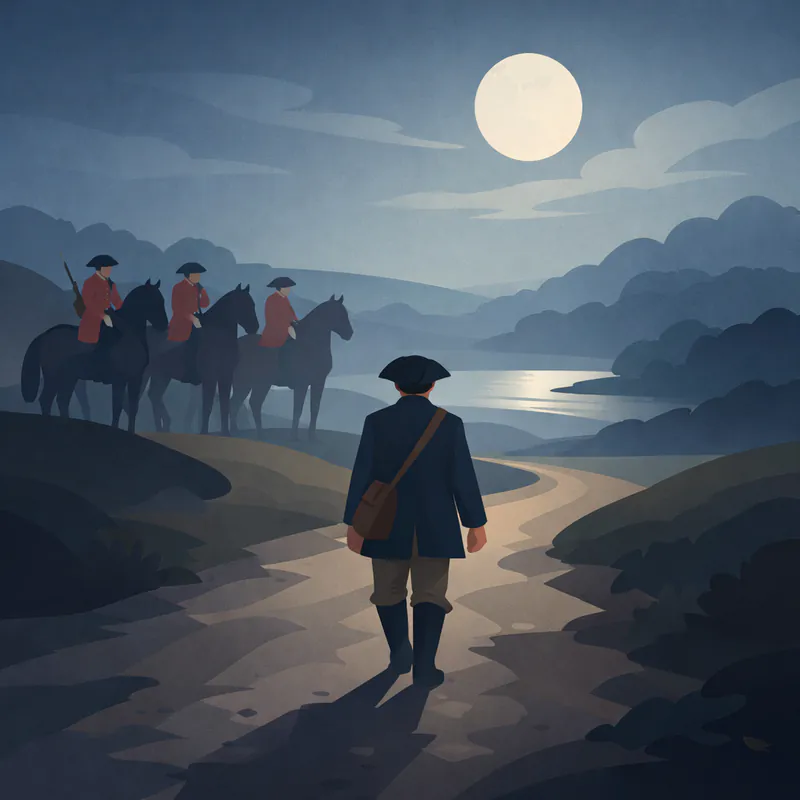 Paul Revere's Midnight Ride Didn't Finish?