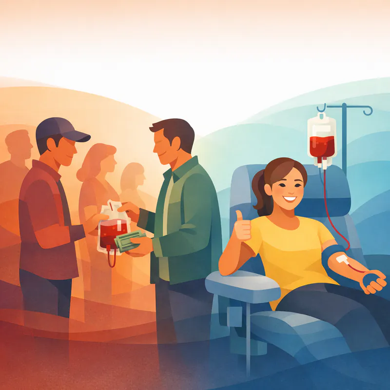 When Paying for Blood Backfires