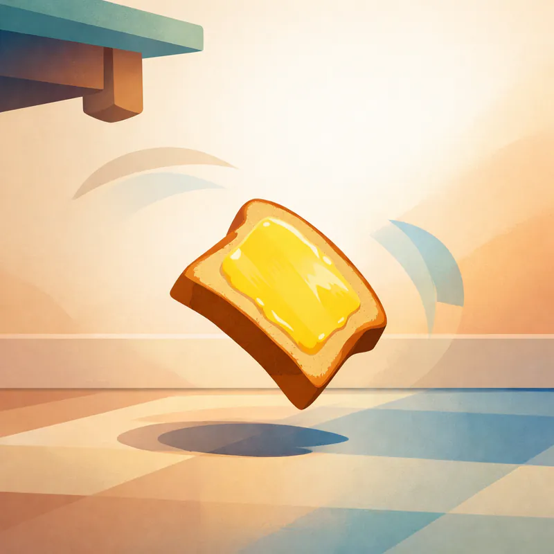 Why Does Toast Land Butter-Side Down?