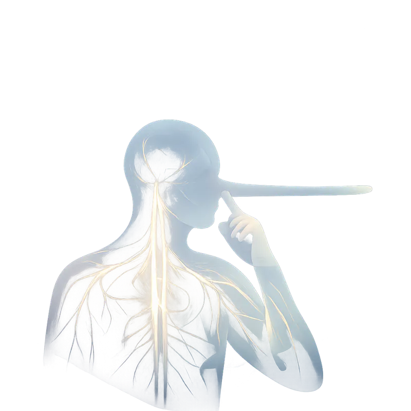 Why you think your nose is growing