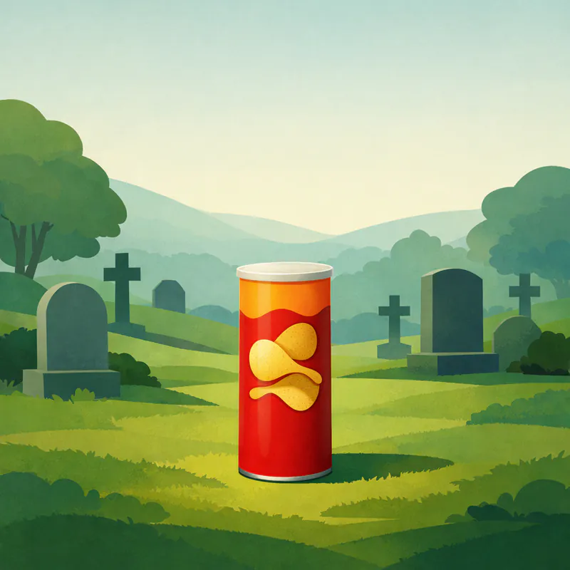 Pringles Can: Buried With an Invention