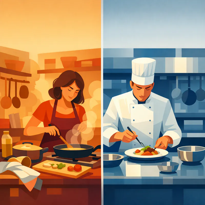 Cooking: Her Labor, His Art