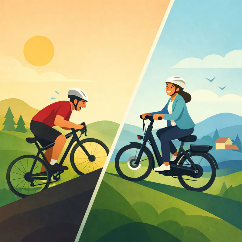The Great E-Bike Divide