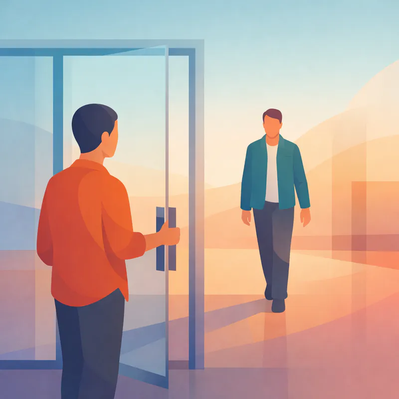 Why You Hold The Door For Strangers