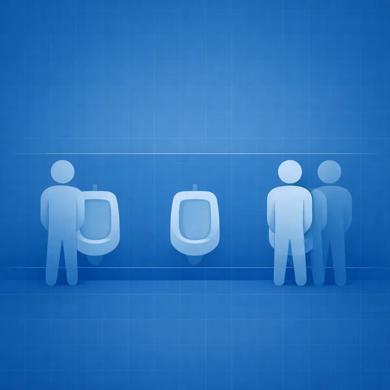 The Unspoken Rules of Urinal Etiquette