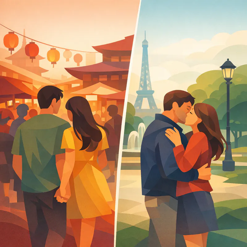 Why we disagree on public affection