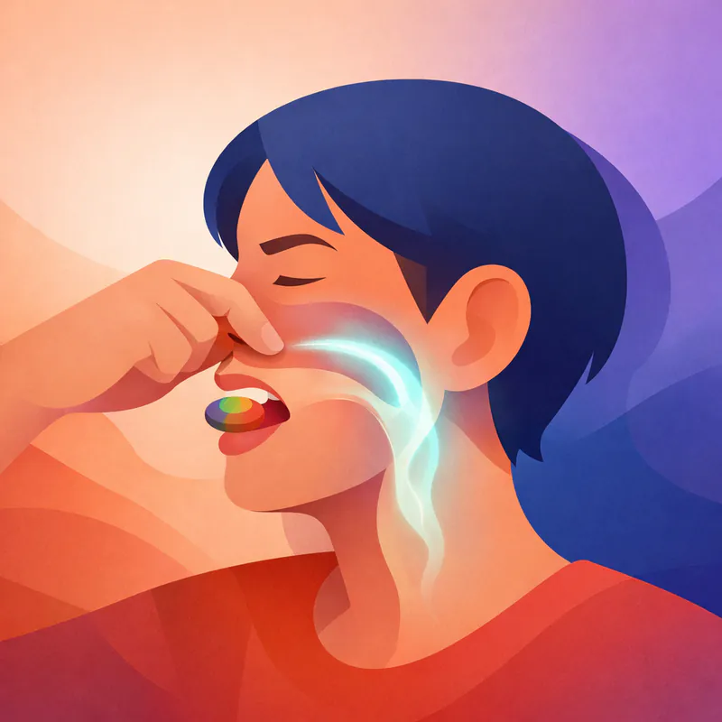 Why you think flavor happens in your mouth