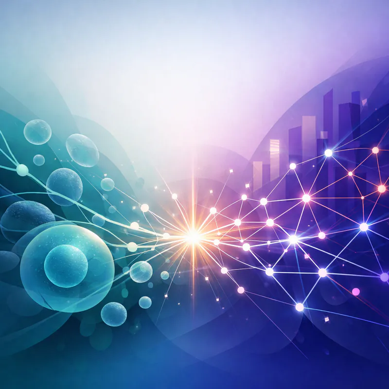 The Hidden Math in the Internet and Human Cells