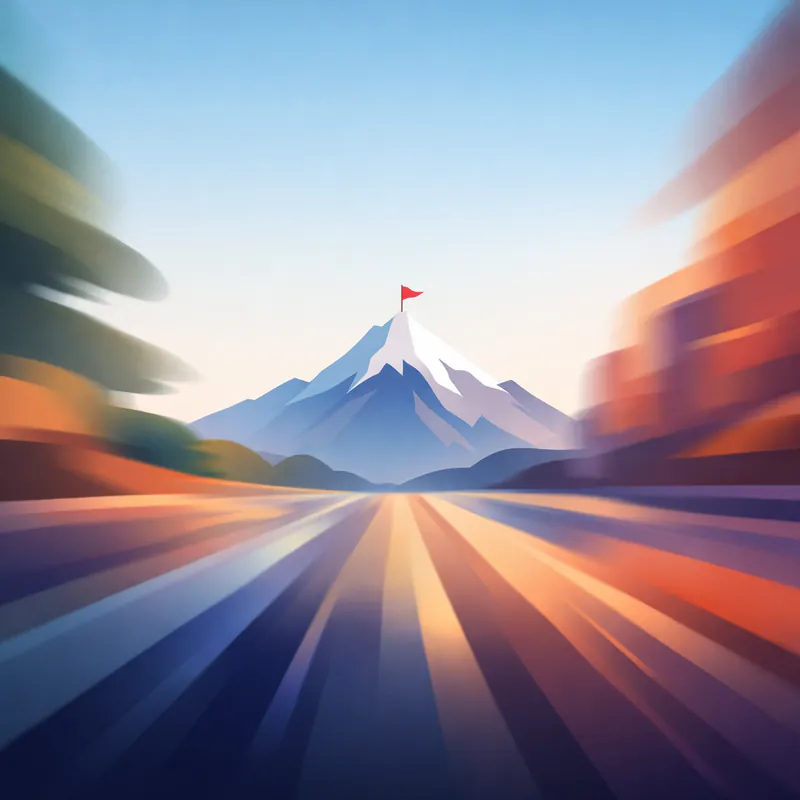 Why you see a steady world