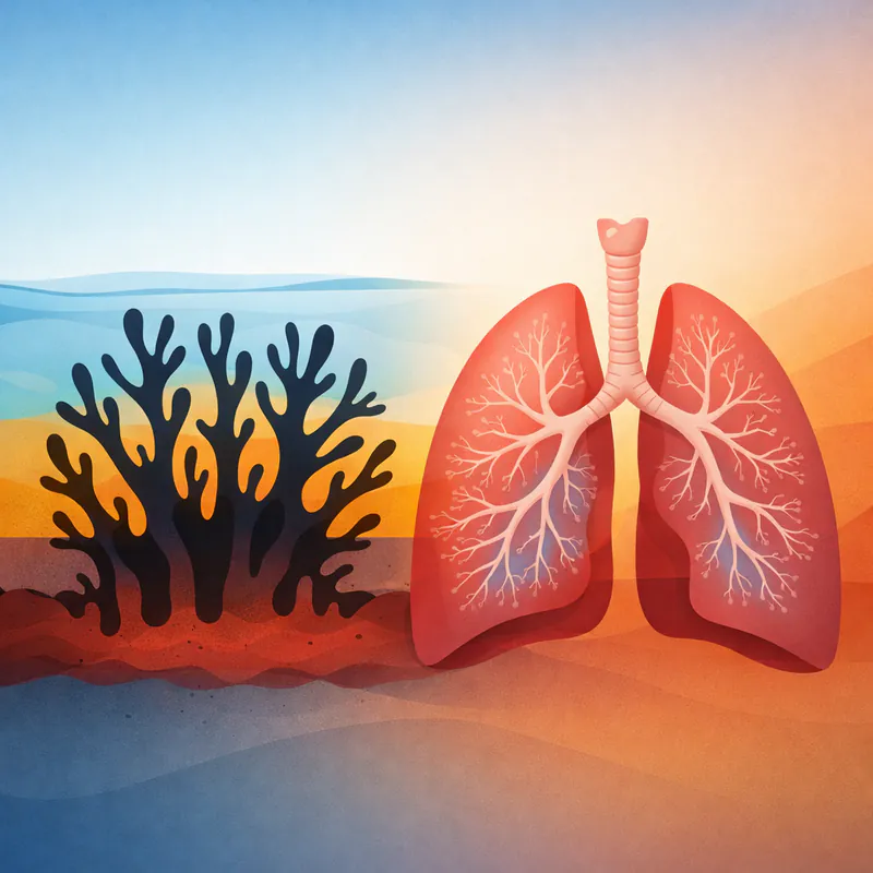 The Fluid Pattern in Oil Fields and Our Lungs