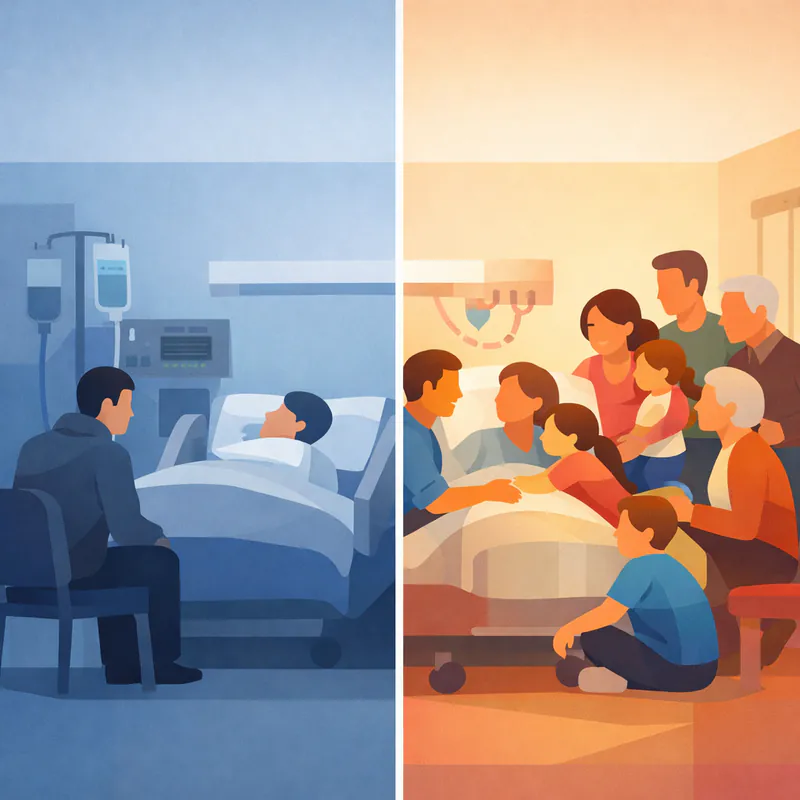 Why we visit the sick