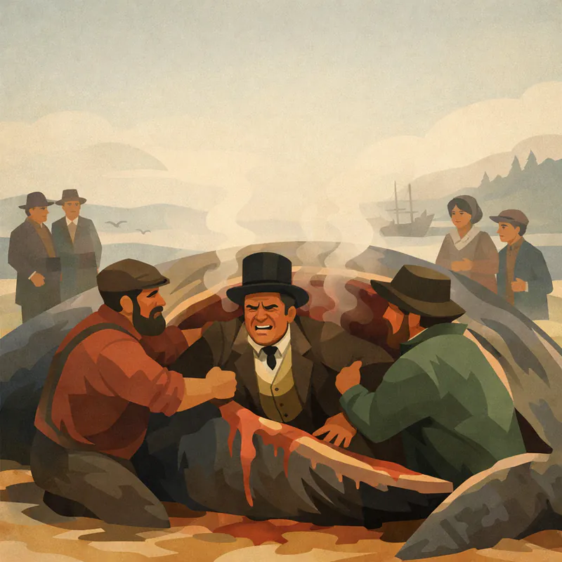 Whale Carcass Therapy: A 19th-Century Cure