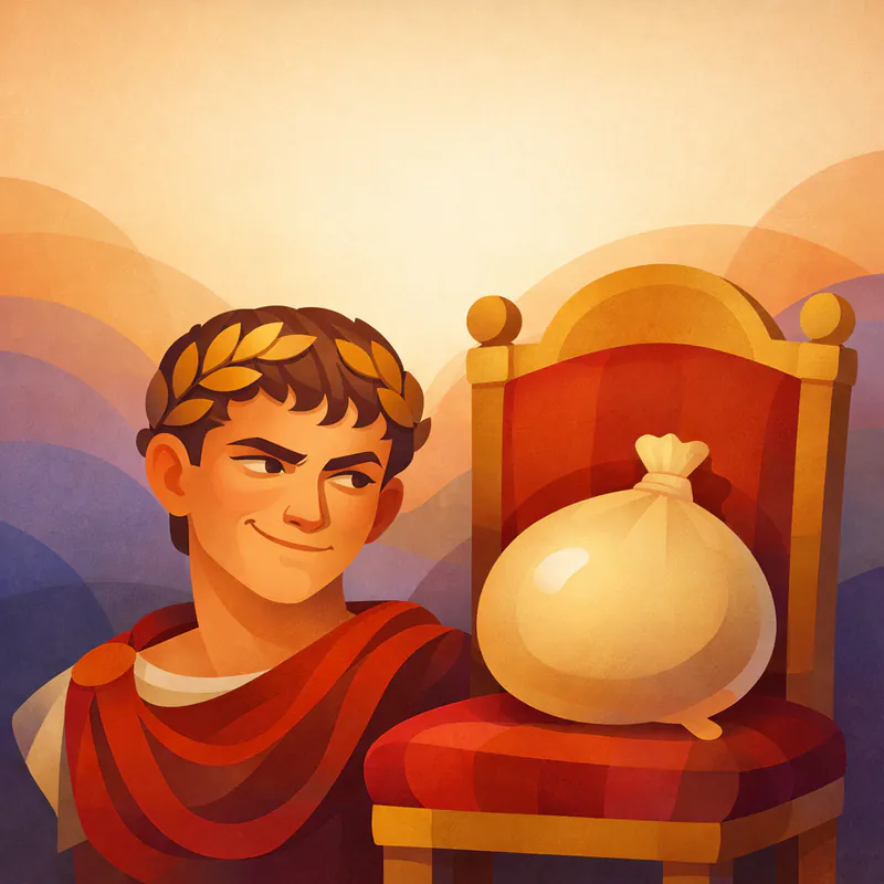 Whoopee Cushion: A Roman Emperor's Prank