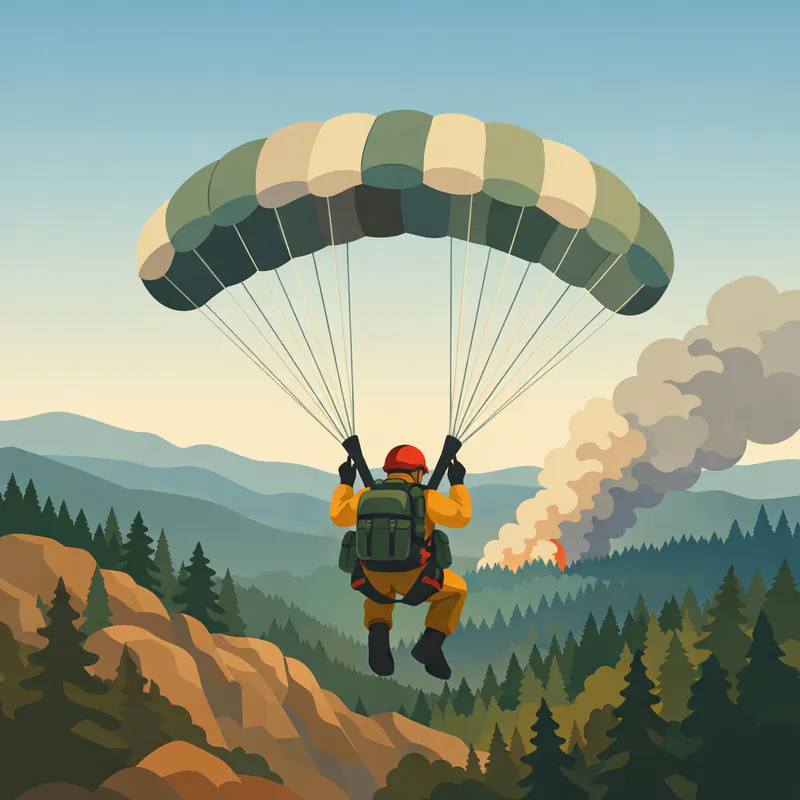 Smokejumpers: Parachuting Into Wildfires